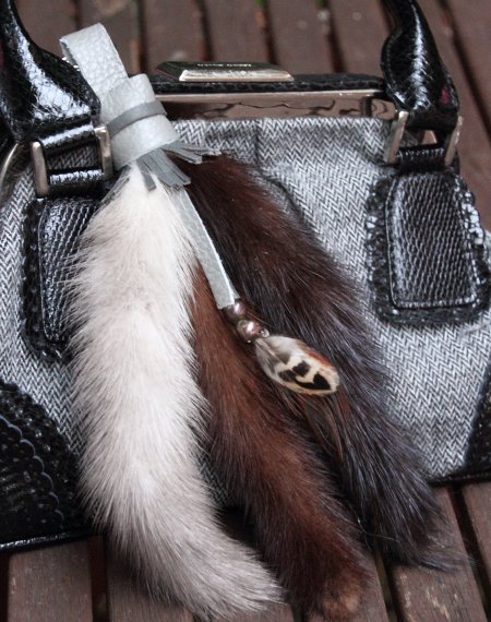 Fur & Feather Bag Charm