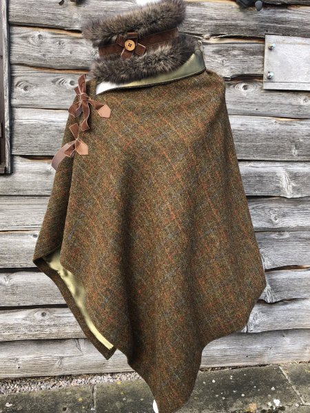 Listowel Harris Tweed Cape